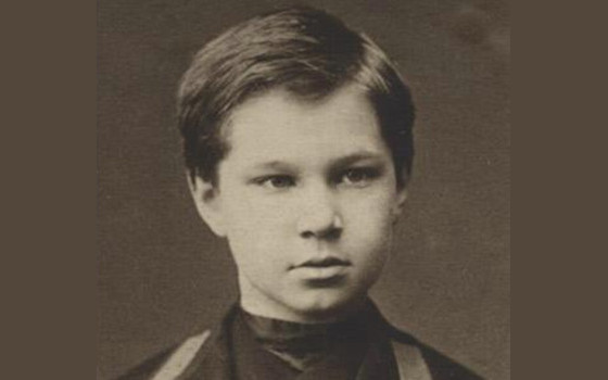 Sergei Taneev in childhood