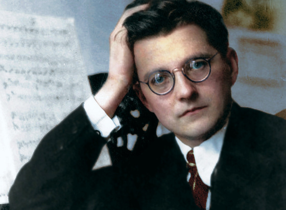 Glazunov's student Dmitri Shostakovich