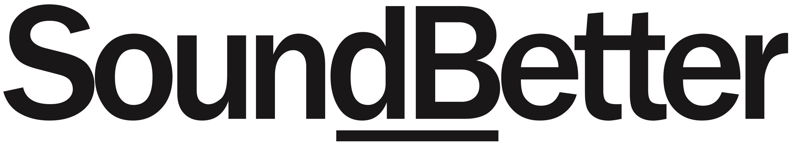 SoundBetter Logo Black